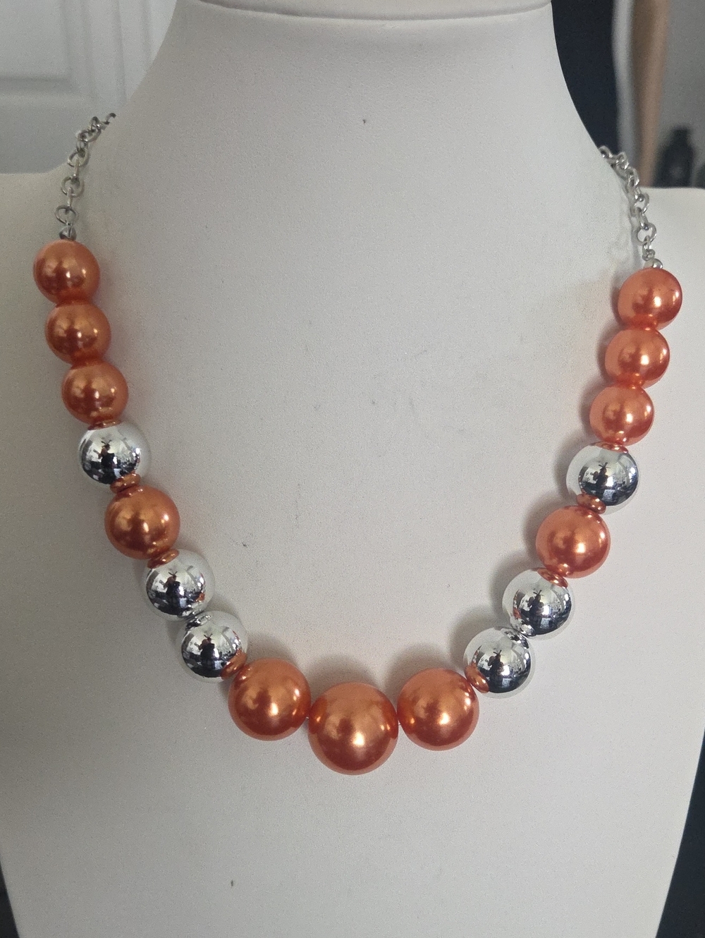 Paparazzi  Orange Statement Necklace NWT